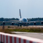 Airbus A380 wieder am Baden Airport<br />Bild: Deutsche Lufthansa